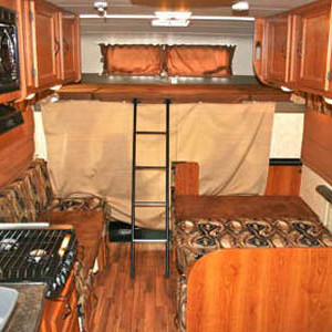 ACA Motorhome – 5 Berth – cabover bed