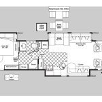 EMH Itasca Meridian 3 Slide-outs – 5 to 6 Berth – layout
