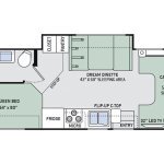 EMH Thor Chateau 1 Slide-out – 5 Berth -layout