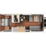 CA Large Motorhome – 7 Berth Layout CA Large Motorhome – 7 Berth Layout