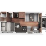 CA Standard Motorhome – 5 Berth Layout