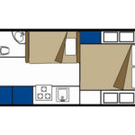 CanaDream Run of Fleet – 2 Berth-tca-night-layout