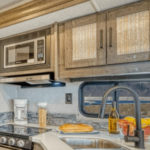 RB Class A 30-32ft Motorhome – 6 Berth Kitchen