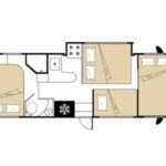 RB Class C 26-28 Motorhome – 6 Berth Layout 2