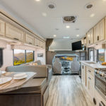 RB Class C 29-31 Motorhome – 7 Berth_Interior_dining_forward_facing