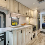 RB Class C 29-31 Motorhome – 7 Berth_Interior_kitchen_extended_couhnter