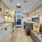 RB Class C 29-31 Motorhome – 7 Berth_Interior_view_into_rear_kitchen_dining_bedroom
