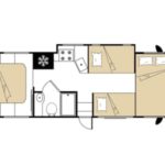 RB Class C 29-31 Motorhome – 7 Berth Layout 2