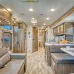 Class A Family Sleeper AF RV – 6 Berth Interior