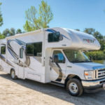 Mighty Class C Large (MT) Motorhome – 6 Berth Side View