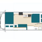 Class C Medium RV – 5 Berth Layout 2