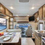 Class C Small RV – 4 Berth Interior